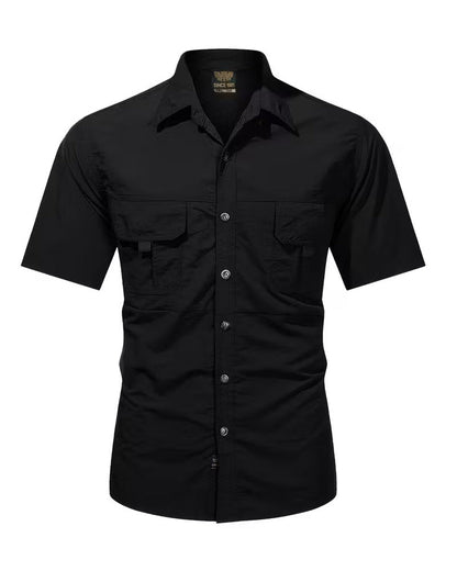 Casual Breathable Short Sleeve Shirt