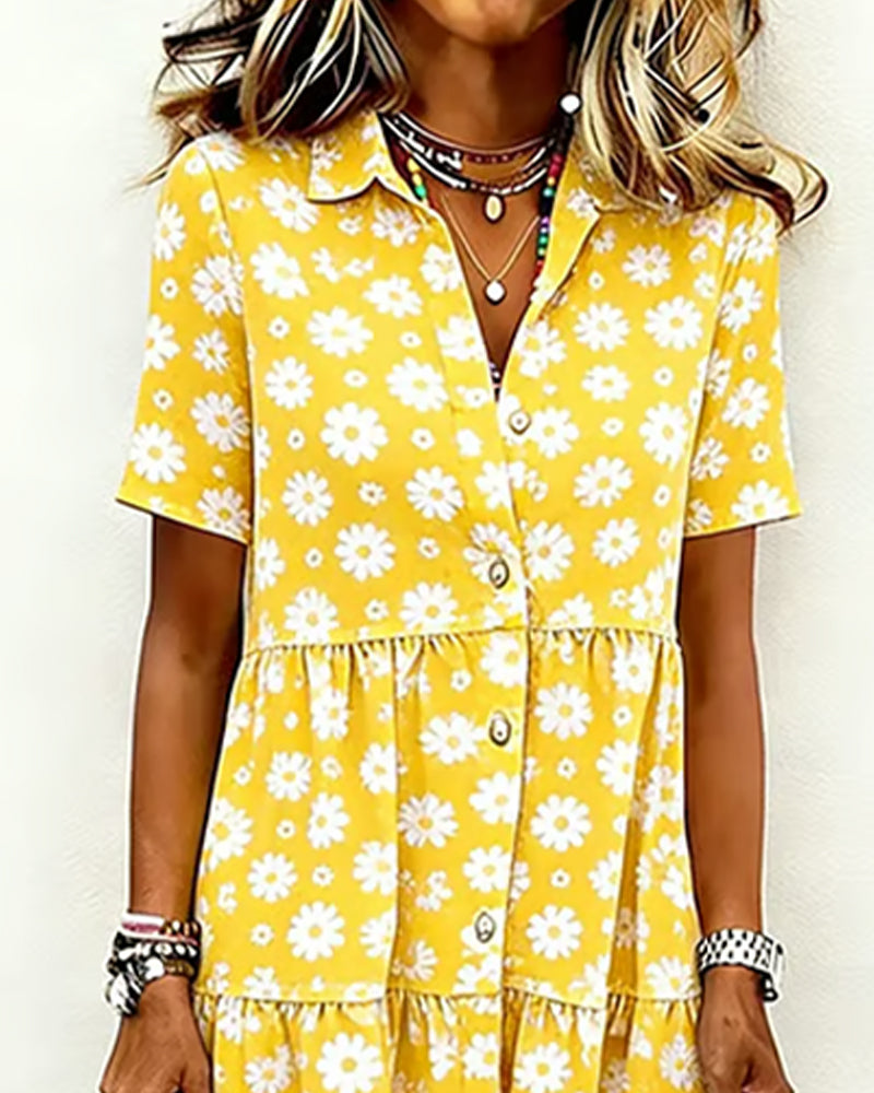 Daisy V-Neck Dress