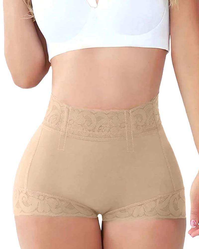Women's Lace High Waist Shapewear Shorts