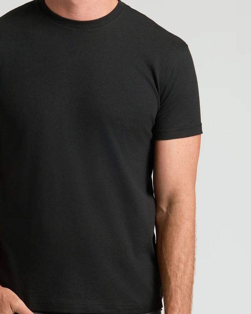 Men's Solid-Color Short-Sleeve Top