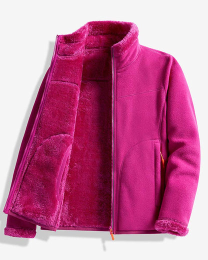 Solid Long Sleeve Casual Jacket