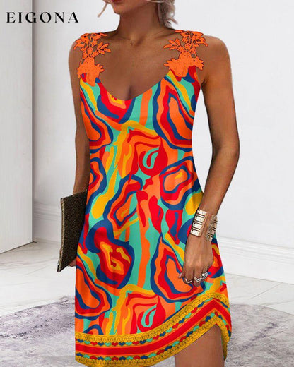 Color print dress 23BF Casual Dresses Clothes Dresses Summer