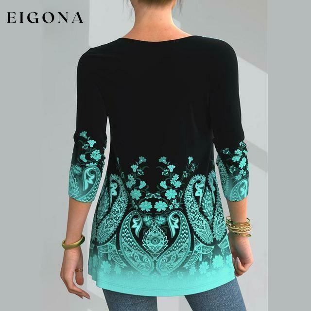 Elegant Floral Print Shirt Best Sellings clothes Plus Size Sale tops Topseller