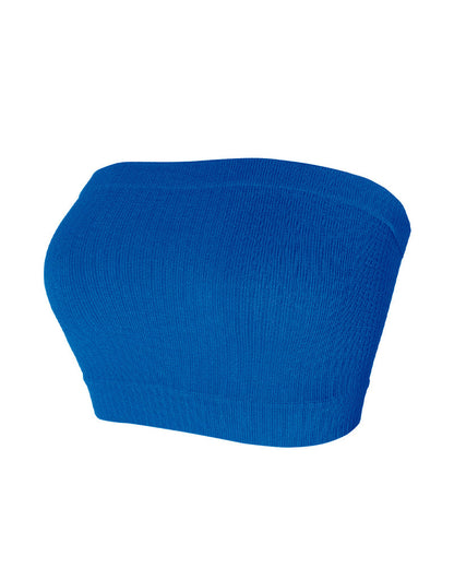 Strapless Solid Color Bandeau Lingerie