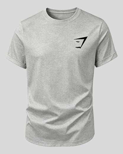 Crew Neck Short-Sleeved T-Shirt