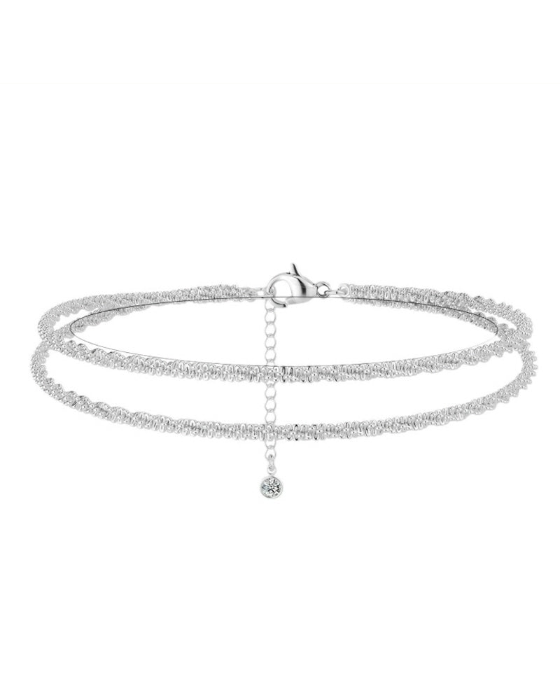 Double Layered Anklets