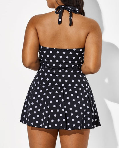 Halter Neck Polka Dot Tankini spring summer tankinis