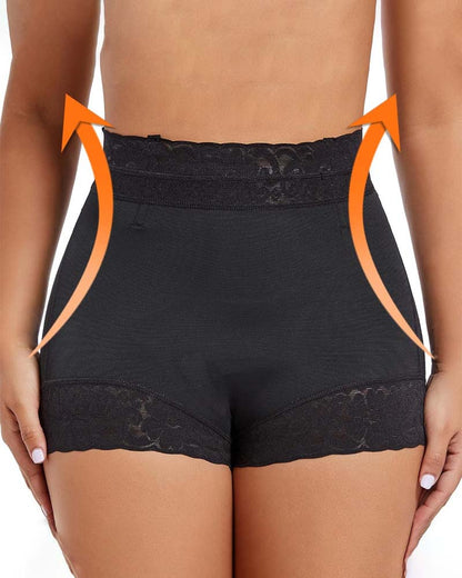 Women's Lace High Waist Shapewear Shorts