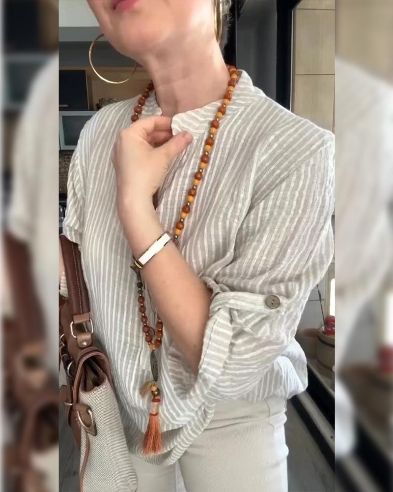 Vertical Striped Shirt