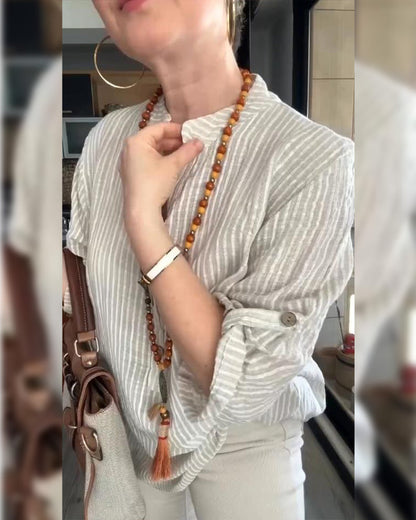 Vertical Striped Shirt