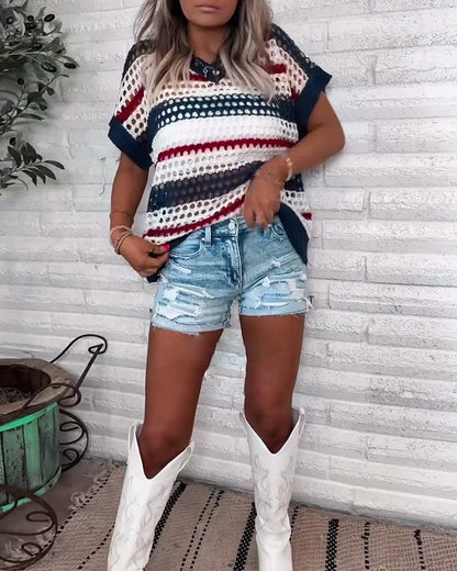 V-Neck Comfortable Casual Sweater