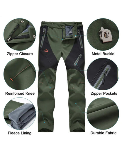 Color Block Soft Shell Pants
