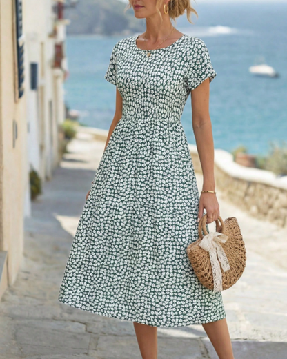 Little Floral Waist Dress