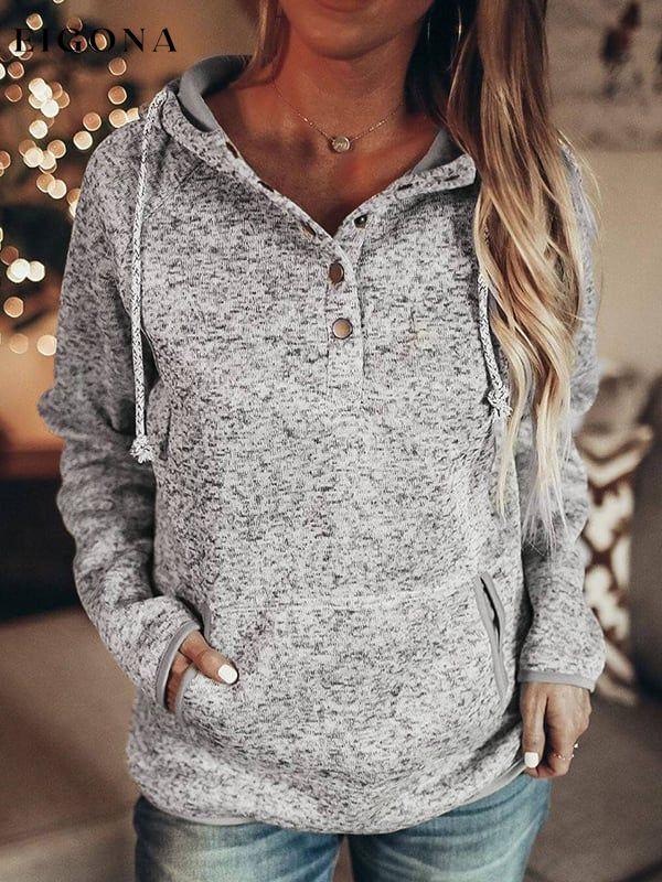 Women's Autumn/Winter Casual Pocket Hoodie