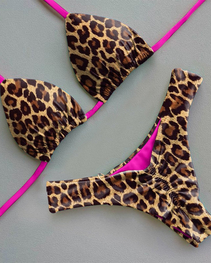 Sexy Leopard Print Bikini bikinis spring summer