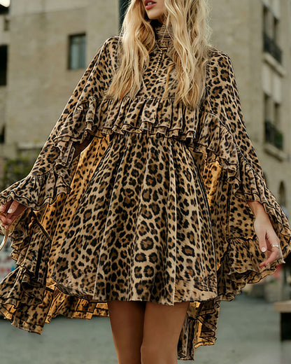 Elegant Chiffon Camisole Dress Two-Piece Set