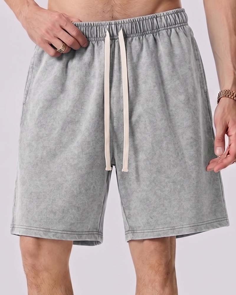 Washed Vintage Terry Loop Shorts