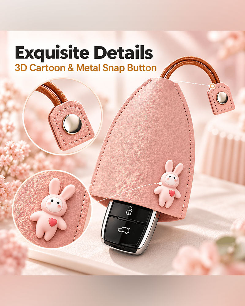 🔥Cute Cartoon Pull-Out Key Case🎁 2024 f/w accesories Spring Summer