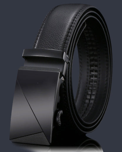 Men - Business automatic buckle belt ACCESSORIES man