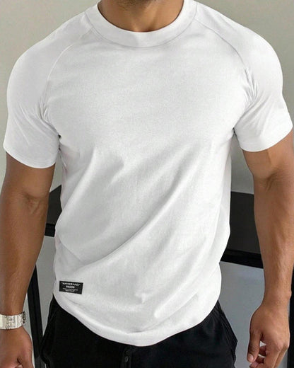 Men's Crew Neck Raglan Sleeve T-Shirt
