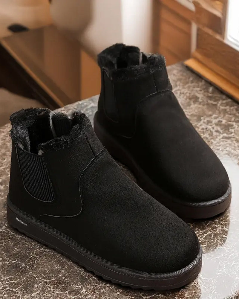 Women's Thick Soled Winter Snow Boots