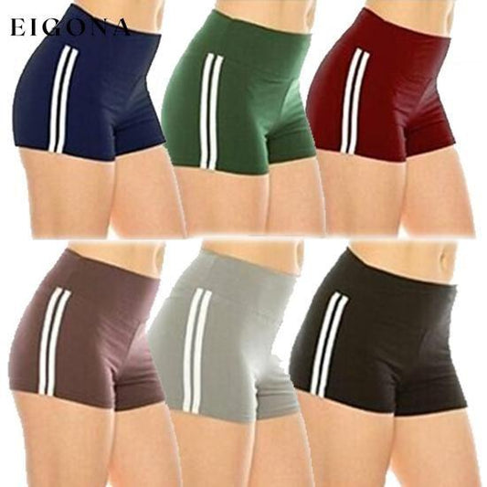 5-Pack: Women's Assorted Active Athletic Yoga Shorts __stock:50 bottoms refund_fee:1200
