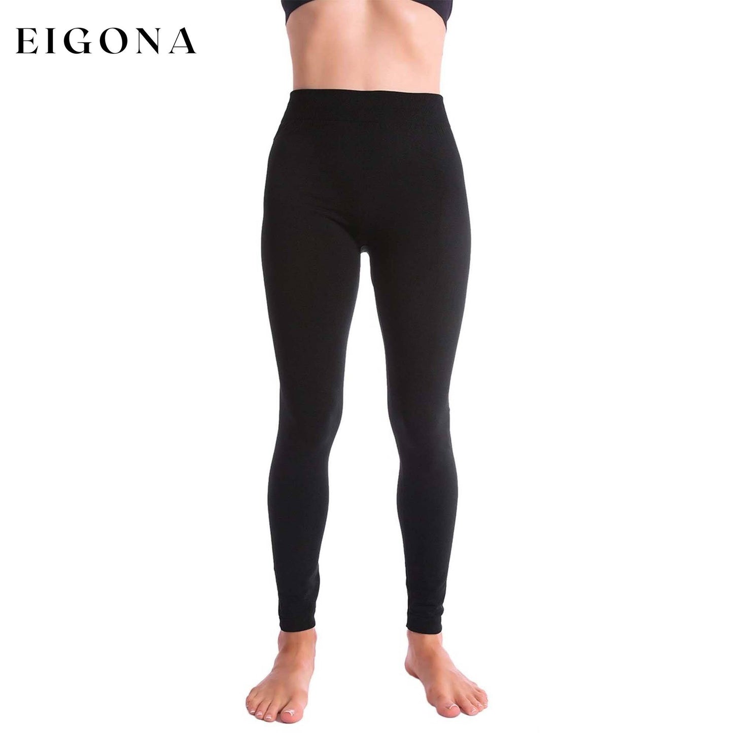 5-Pack: Women's Premium Fleece-Lined Leggings bottoms refund_fee:1200