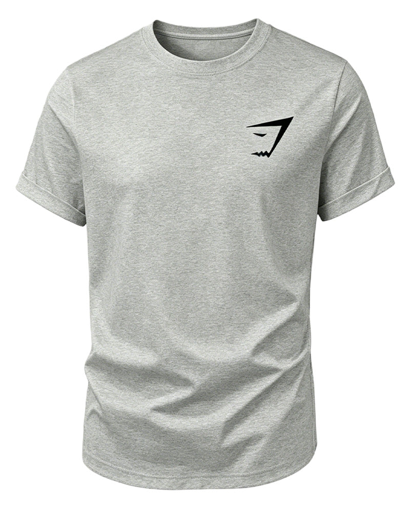 Crew Neck Short-Sleeved T-Shirt