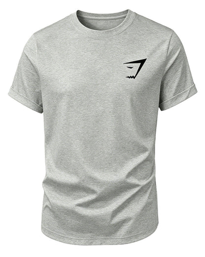 Crew Neck Short-Sleeved T-Shirt