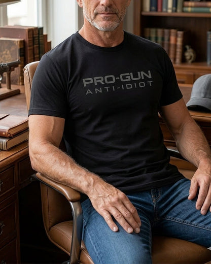 Men'S Letter Print Crew Neck Short Sleeve T-Shirt