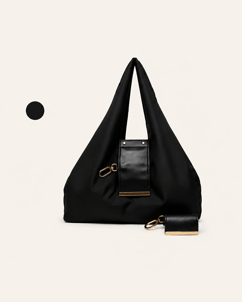 Charm Transformable Bag – Stylish Vegan Leather Tote & Keychain Charm 2024 f/w accessories spring summer