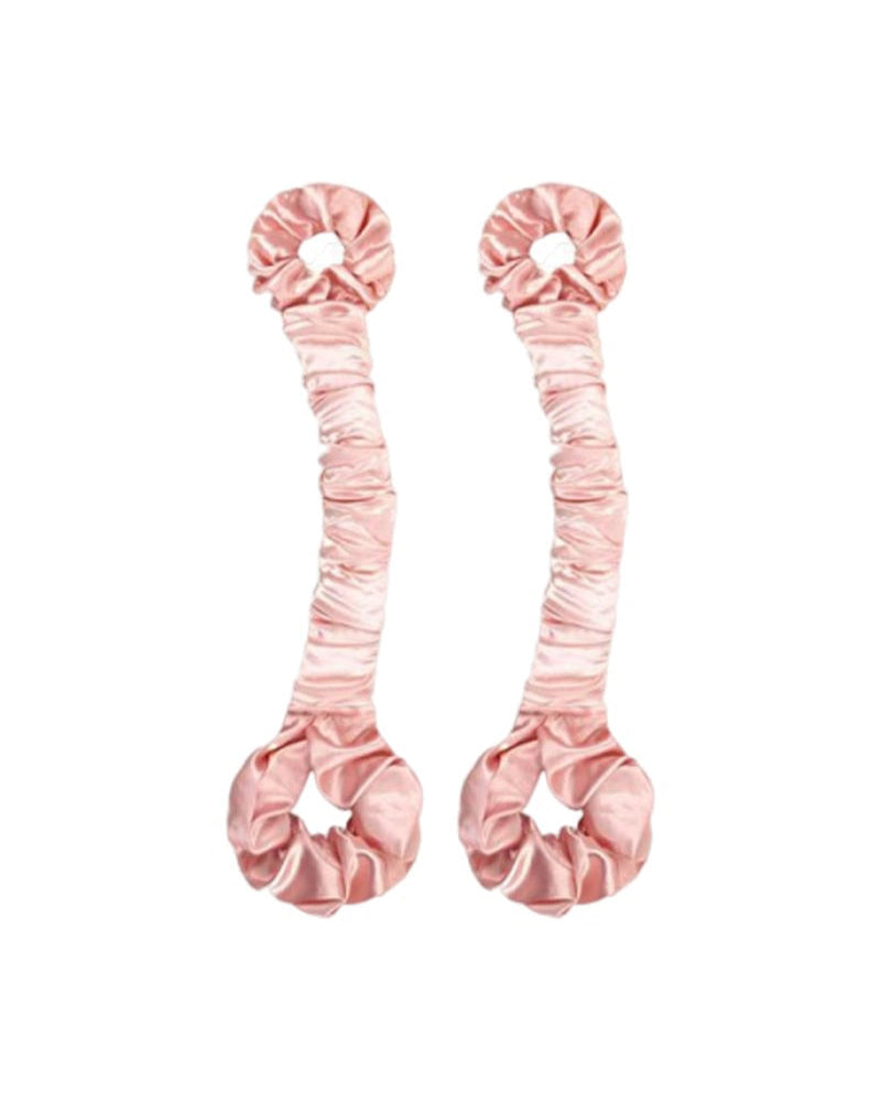 Multi-function Satin Heatless Hair Curler & Hair Tie Non
