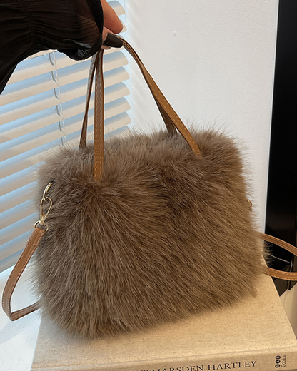 Fashion Plush Shoulder Bag