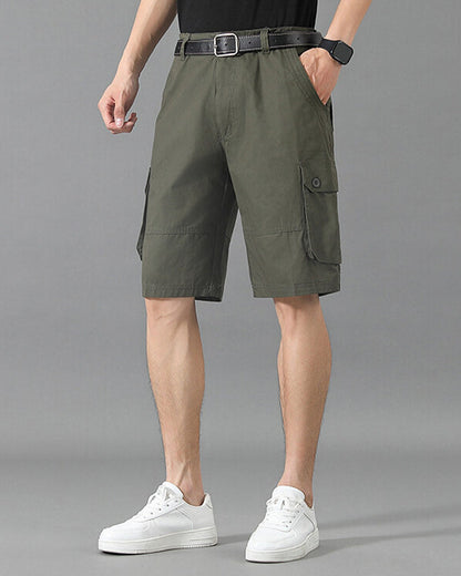 Men's Multi-Pocket Cargo Shorts