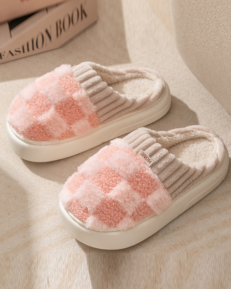 Indoor home non-slip warm slippers slippers