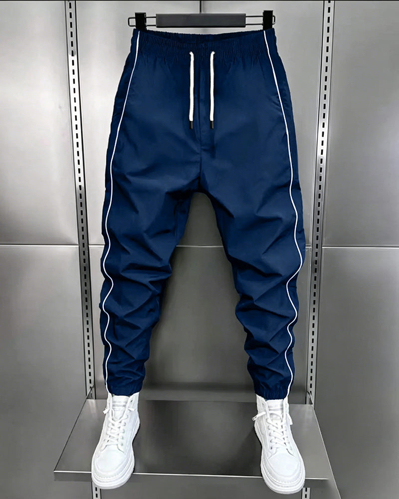 Men's Casual Mid Waist Pants