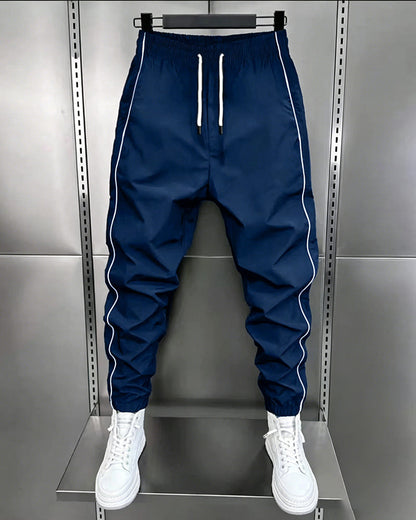 Men's Casual Mid Waist Pants