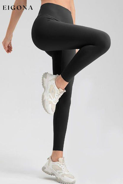 Wide Waistband Sport Leggings clothes Ship From Overseas Y.D