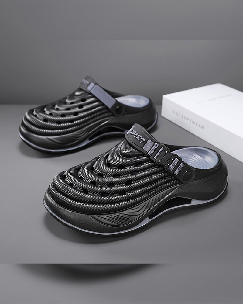 Outdoor Thick Sole Non-Slip Odor Resistant Durable Quick Drying Soft Beach Sandals