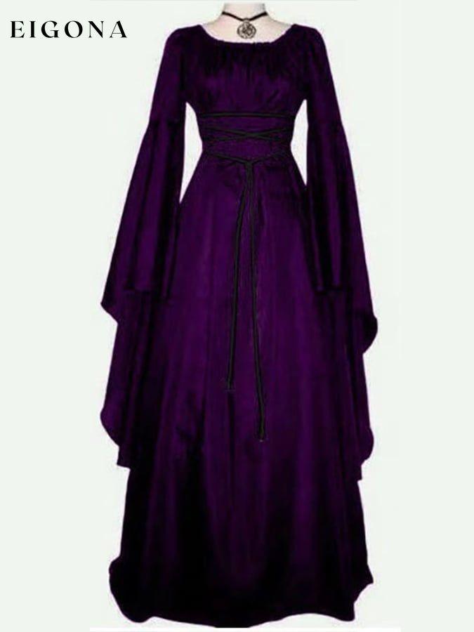 Women's Halloween Long Dress funny