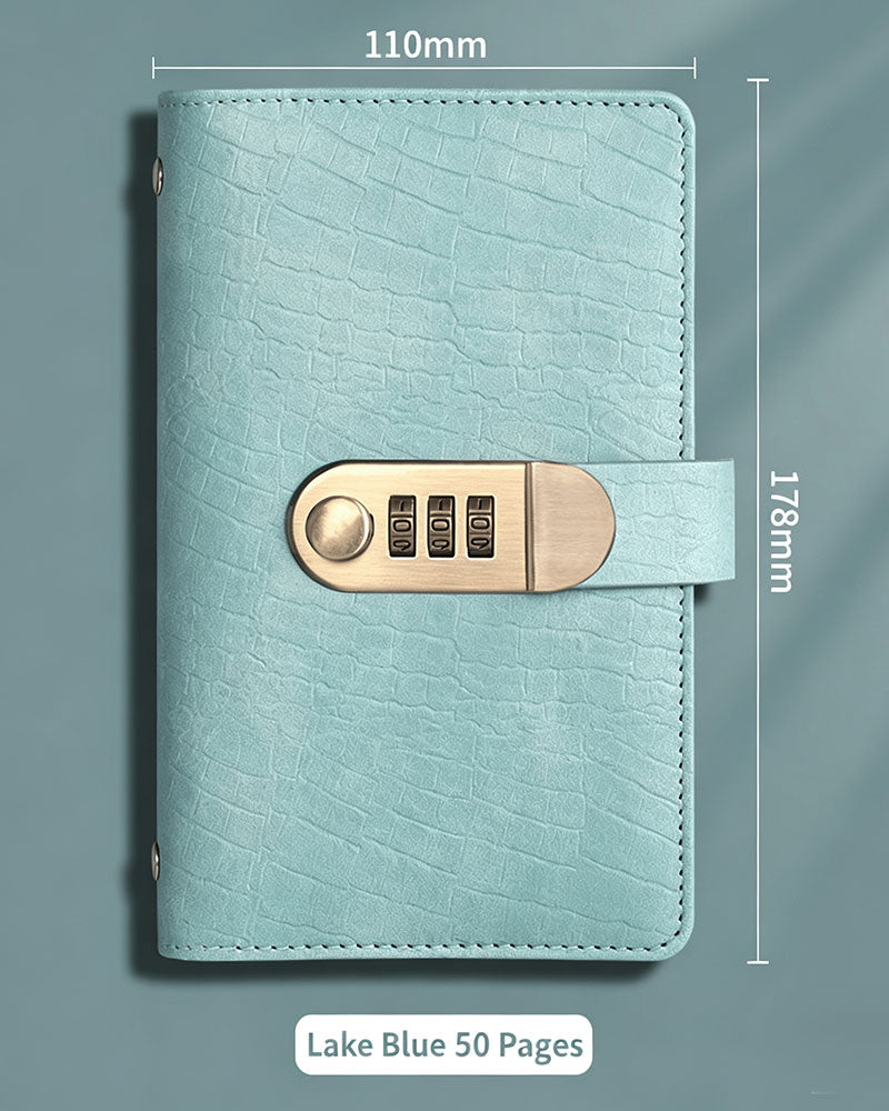 Combination Lock Cash Book 2024 f/w accessories spring summer