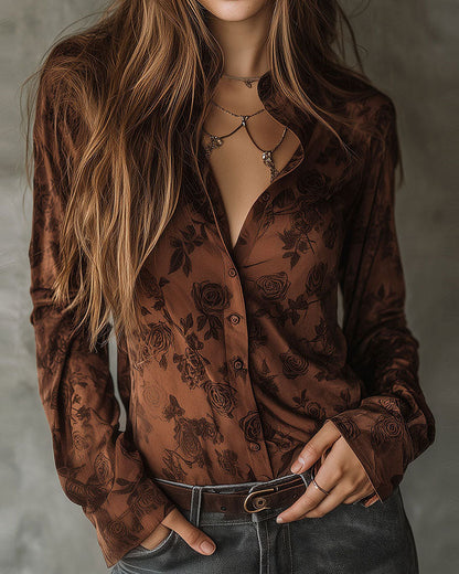 Retro Floral Shirt