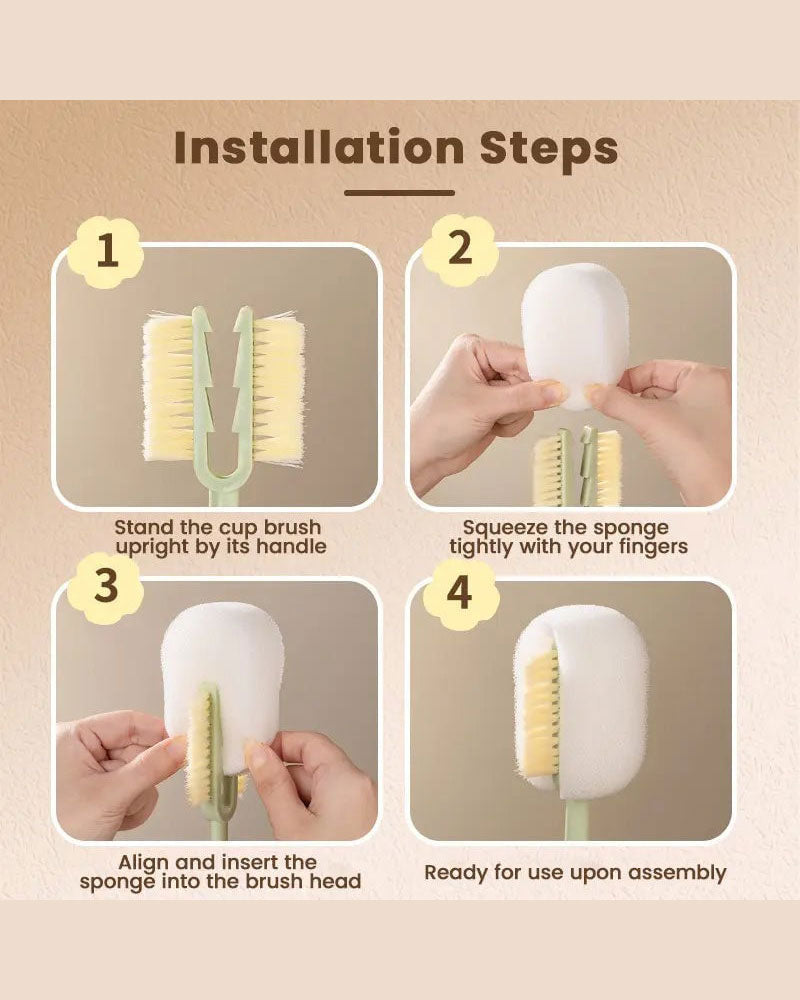 5-in-1 Bottle Cleaning Brush 2024 f/w accessories spring summer