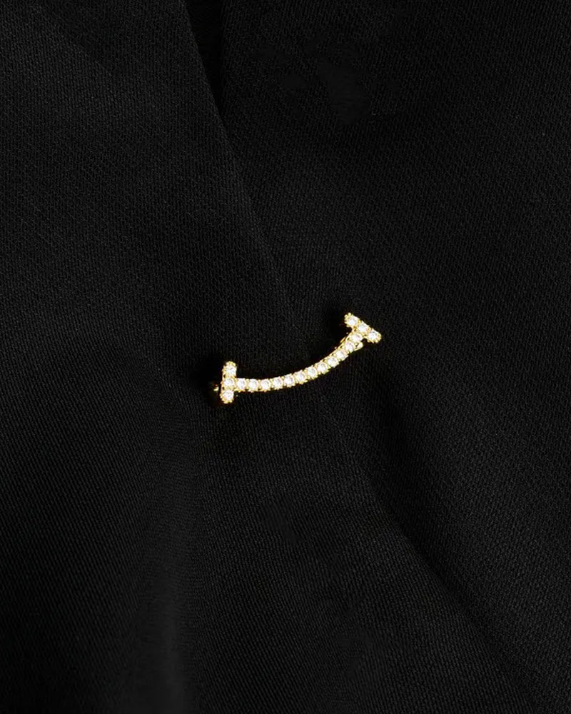 Cute smiley face brooch Jewelry