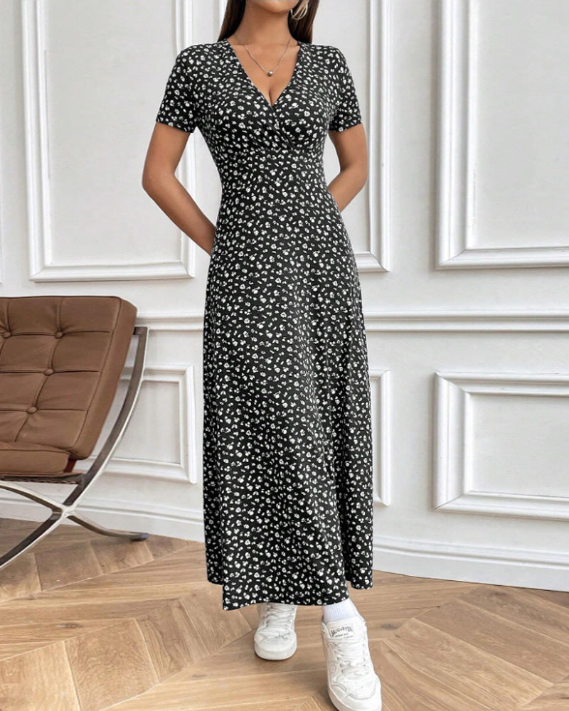 Sexy Elegant Printed Dress