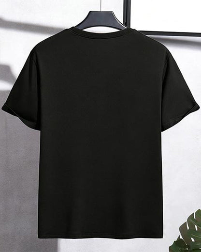 Men's Cotton Letter Print T-Shirt