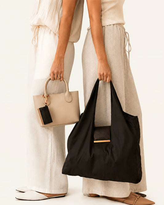 Charm Transformable Bag – Stylish Vegan Leather Tote & Keychain Charm 2024 f/w accessories spring summer