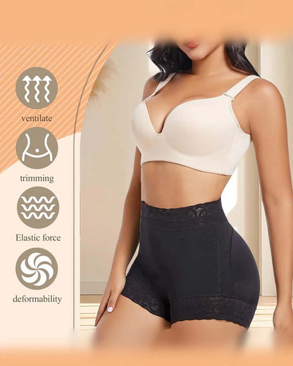 Women's Lace High Waist Shapewear Shorts