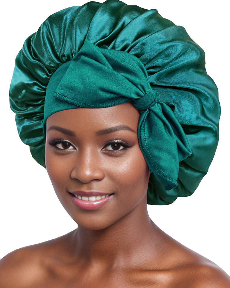 Silk night sleeping cap bonnet ACCESSORIES