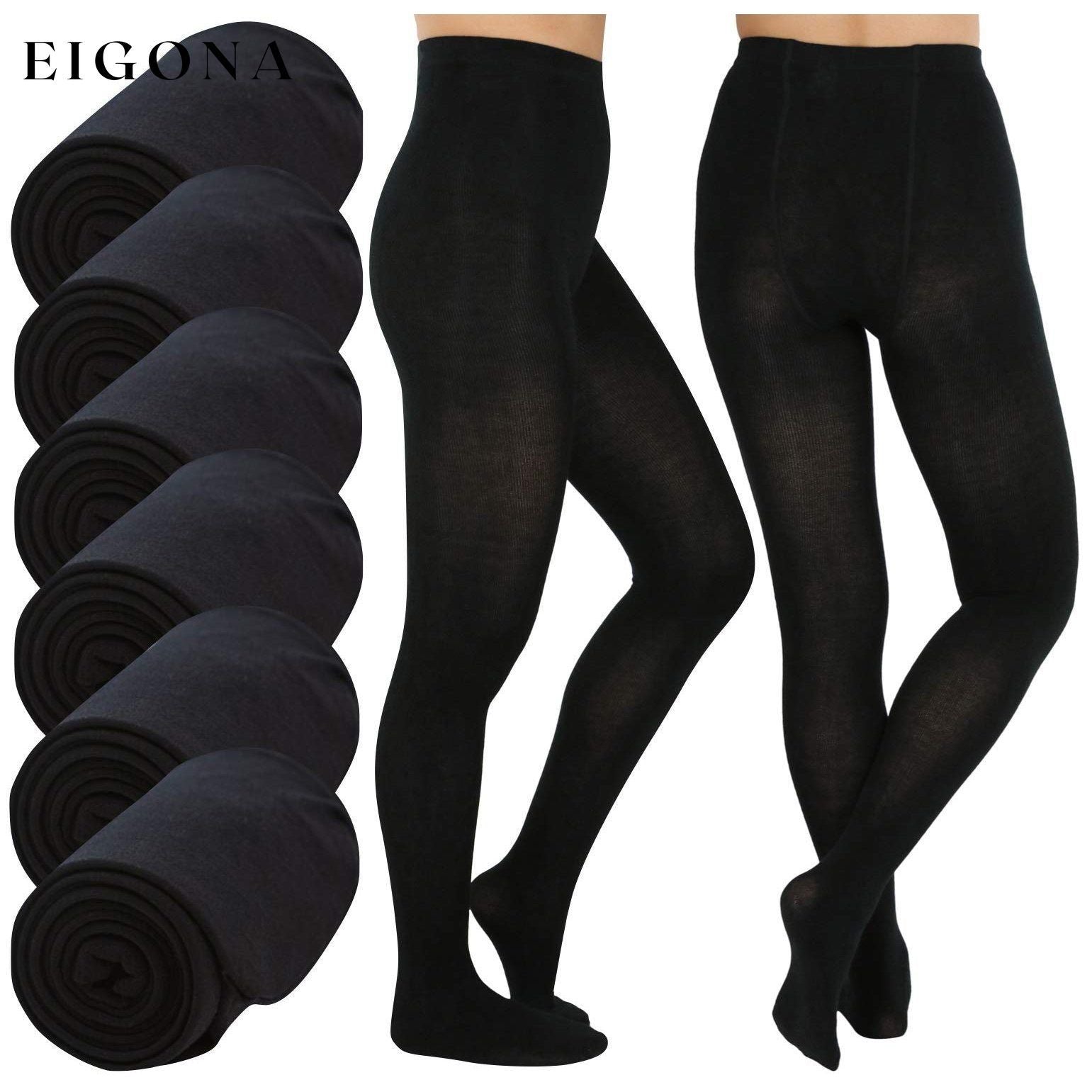 6-Pack: Women's Footed Winter Tights __stock:100 bottoms refund_fee:1800